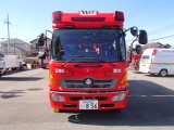 写真：化学車　前面