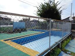 園庭 水遊び場