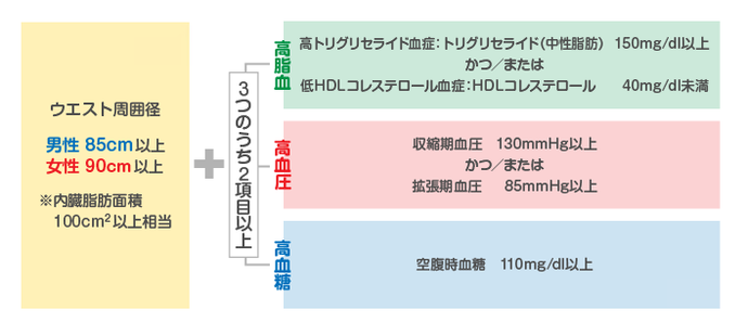 メタボリックシンドローム診断基準