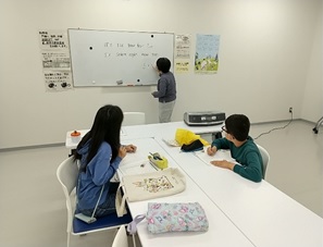 「英語を楽しもう！」の様子