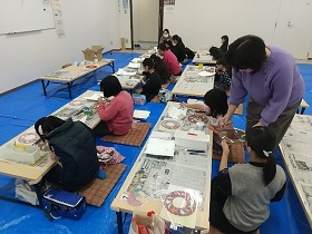「トールペイント」の様子