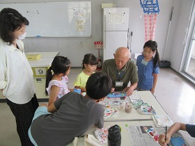 「自然教室」の様子