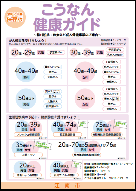 こうなん健康ガイド